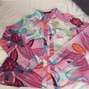 Beautiful floral blouse